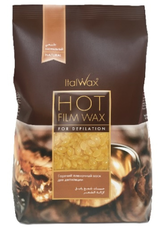 Воск горячий (пленочный) Italwax "Натуральный" гранулы, 1 кг