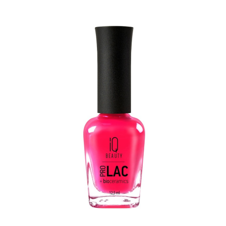 074 т. IQ BEAUTY Лак для ногтей укрепляющий PROLAC+bioceramics, 12.5 мл