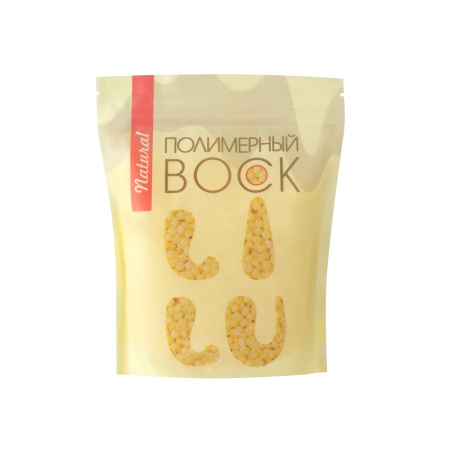 LILU Воск полимерный в гранулах 01 Natural, 700 г   