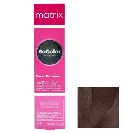 МП Matrix SoColor Краситель 6MA темн. блондин мокка пепел., 90 мл Реновация