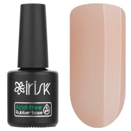 База каучуковая бескислотная IRISK Acid-free Rubber Base 06 soft biege, 10 мл