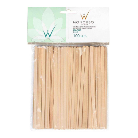 Шпатель одноразовый ItalWax "Малый", 100 шт