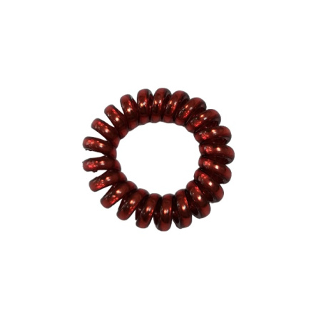 Резинка для волос, спиральная, цветная