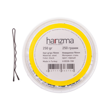 Невидимки 70 мм волна 250 гр черные