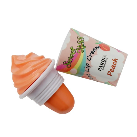 Бальзам для губ Parisa Sweet Kiss Мороженое, т. персик, 7 г