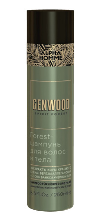 Шампунь для волос и тела Estel Alpha Homme Genwood, 250 мл