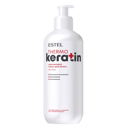 Кератиновая маска для волос Estel Thermokeratin, 400 мл