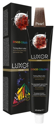 Luxor Тонирующий гель для волос прямого действия Disco Colors перламутовый, 100 мл