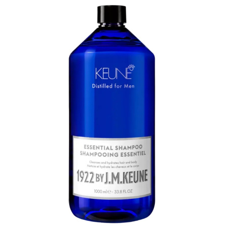 Keune Шампунь для волос и тела универсальный 1922 Essential Shampoo, 1000 мл