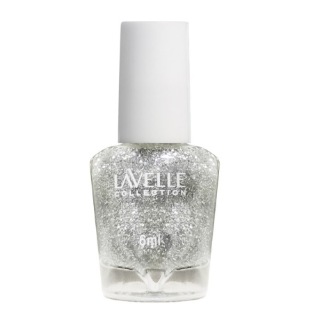 Лак для ногтей Lavelle Collection Миниколор, 96 серебряный блеск, 6 мл