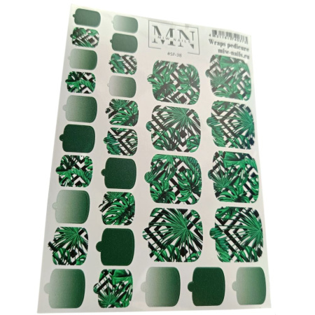 Плёнки для педикюра MIW Nails SF-38