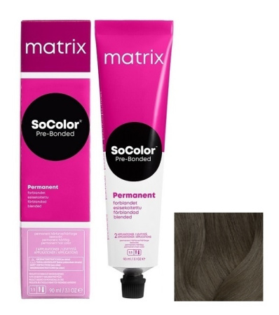 Matrix SoColor Краситель 6VA темн. блондин перлам.-пепел., 90 мл