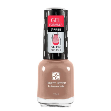 Лак для ногтей Brigitte Bottier Gel Formula, т. 06 кремово-розовый, 12 мл
