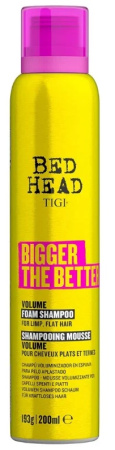 Шампунь-мусс TIGI Bigger the Better для объема волос, 200 мл