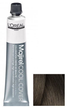Стойкая краска для волос Loreal Majirel Cool Cover 6 темн. блонд., 50 мл