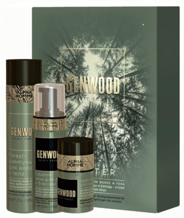 Набор подарочный Estel Alpha Homme Genwood Hunter