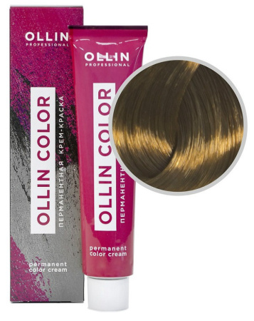 Перманентная крем-краска для волос Ollin Color 7/0 русый, 60 мл