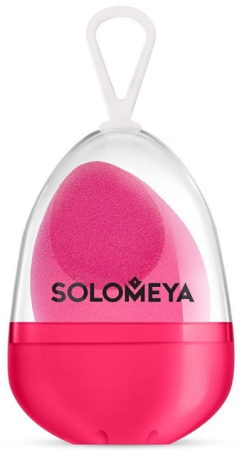 Косметический спонж для макияжа  со срезом Flat End blending sponge Pink