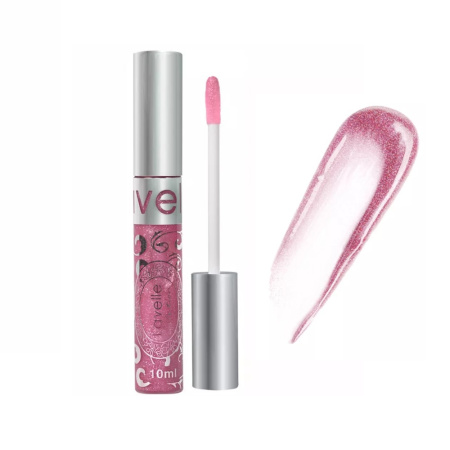 Блеск для губ Lavelle Collection Lip Gloss Silver, т. 51 нежно-розовый искрящийся, 10 мл