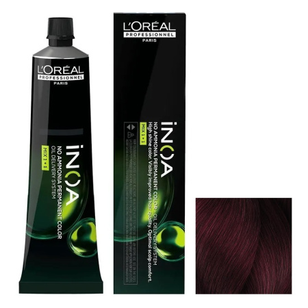 Краситель L’Oreal Professionnel INOA 4.26 шатен перламутровый красный, 60 г