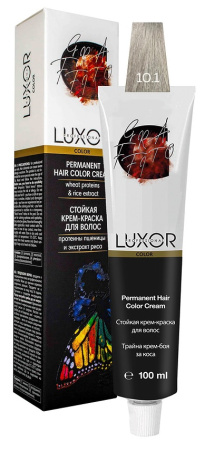 Перманентная крем-краска Luxor Professional Color 10.1 Платиновый блондин пеп., 100 мл							