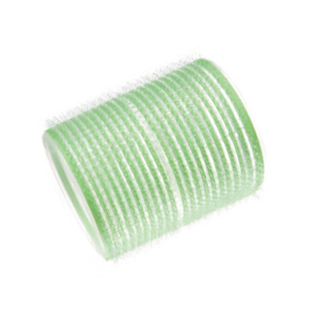 Бигуди на липучке зеленые 61*63мм 6 шт/уп