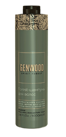 Шампунь для волос и тела Estel Alpha Homme Genwood, 1000 мл