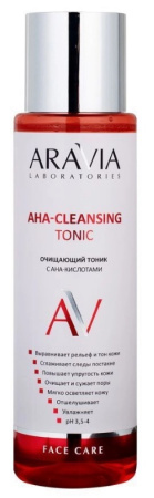 Тоник очищающий ARAVIA Laboratories с АНА-кислотами, 250 мл
