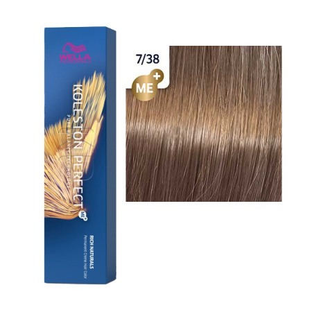 Wella Крем-краска стойкая Koleston P. 7/38 Пряный бисквит, 60 мл