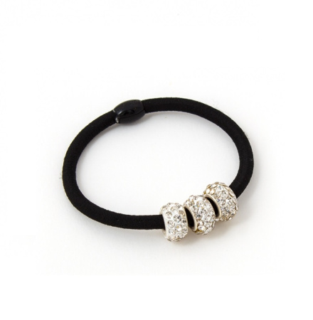 Резинка "Art Lux" стразы, черный