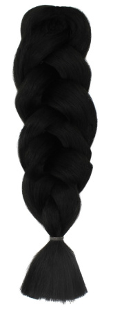 Hairshop AIDA 1 Черный, коса для афропричесок и дред-локов, 1,3 м