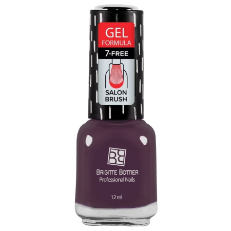 Лак для ногтей Brigitte Bottier Gel Formula, т. 92 поздняя слива, 12 мл