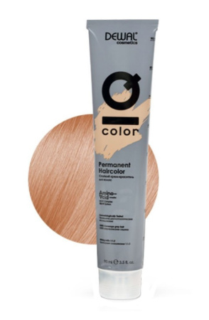 Краситель перманентный Dewal IQ Color Tone 10.84 extra light beige copper blonde, 90 мл