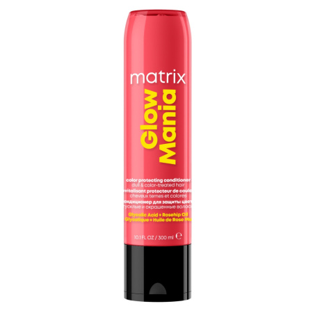 Кондиционер Matrix Glow Mania для придания блеска и сияния окрашенным волосам, 300 мл