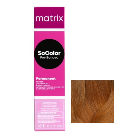 Matrix Краситель SoColor 8C с бондером светлый блондин медный, 90 мл акция