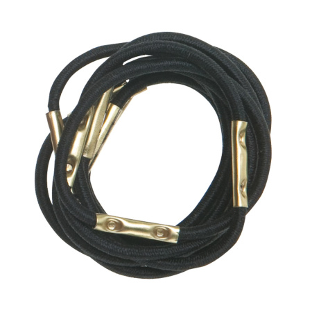 Резинки для волос "Mini" Dewal, чёрные, 10 шт