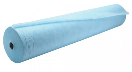 Простыня в рулоне White Line Премиум 70*80 Спанбонд 20 голубой, 200 шт