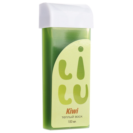 Воск тёплый LILU 12 kiwi в картридже, 100 мл