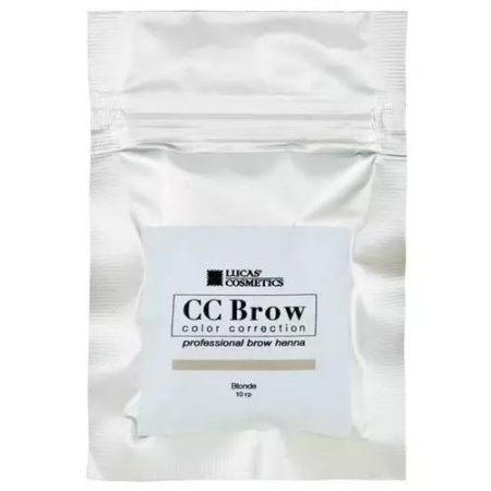 Хна для бровей CC Brow (blonde) в саше (русый), 10 гр