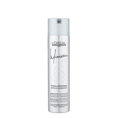 МП L'oreal Лак без запаха сильной фиксации Infinium Pure Strong, 300 мл