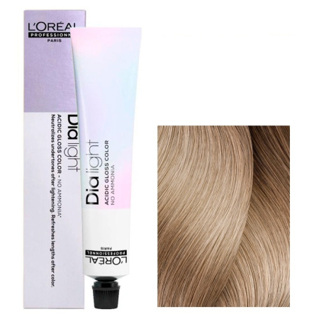 Краситель L’Oreal Dia Light 10.13 очень-очень светлый блондин пепельно-золотистый, 50 мл