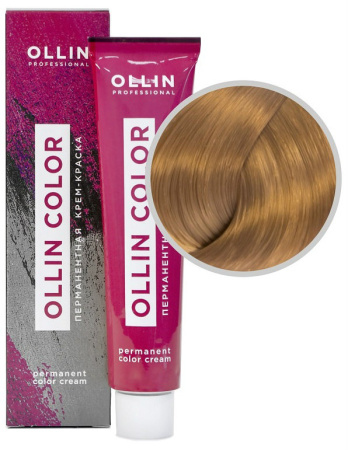 Перманентная крем-краска для волос Ollin Color 9/03 блондин прозрачно-зол., 60 мл