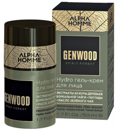 Гель-крем для лица Estel Alpha Homme Genwood, 50 мл