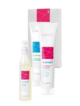 Комплекс для выпрямления волос Lakme K.Straight Ionic-1