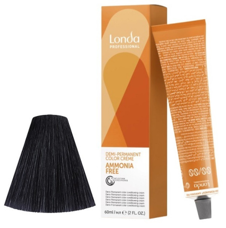 Интенсивное тонирование Color Creme Ammonia Free 2/0 черный, 60 мл