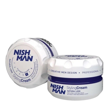 Крем для укладки волос NISHMAN 6 White сильной фиксации, 30 мл