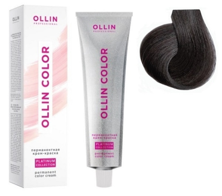 Перманентная крем-краска Ollin Color Platinum Collection 6/12 т.-русый пепельно-фиолетовый, 100 мл