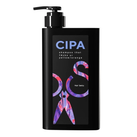 Шампунь Hair Sekta Assist CIPA нейтрализующий теплые оттенки, 1000 мл