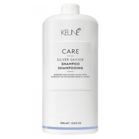 Шампунь для волос Keune Care Silver для нейтрализации желтого оттенка, 1000 мл