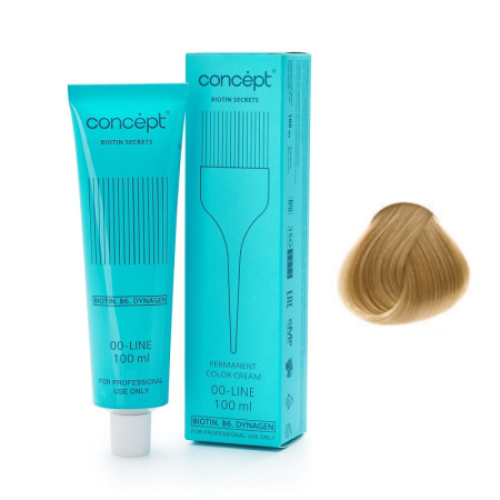 Крем-краска Concept Biotin Secrets 9.00 интенсивный светлый блондин, 100 мл